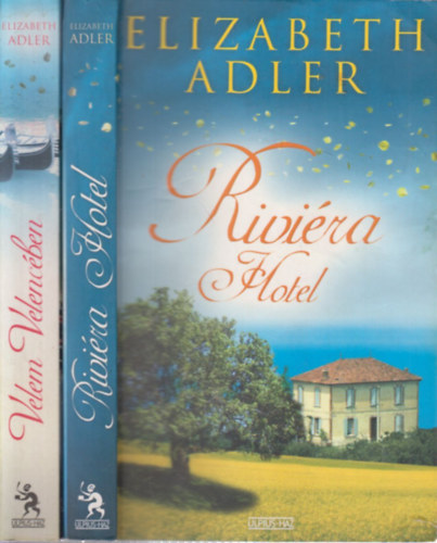 Elizabeth Adler - 2 db. romantikus ktet (Rivira Hotel + Velem Velencben)