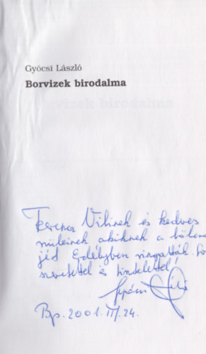 Borvizek birodalma - tirajz (Dediklt)