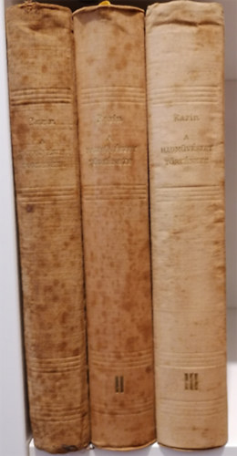 A hadm�v�szet t�rt�nete I-III.