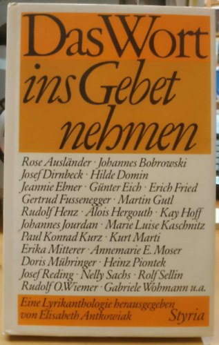 Das Wort ins Gebet nehmen (Az im�ds�gban a sz�t is belefoglalni)