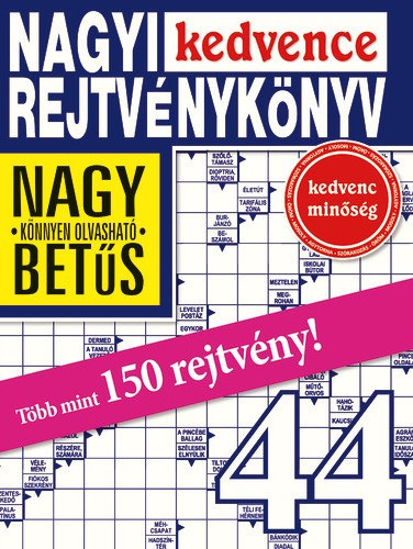 Nagyi Kedvence Rejtvnyknyv 44.