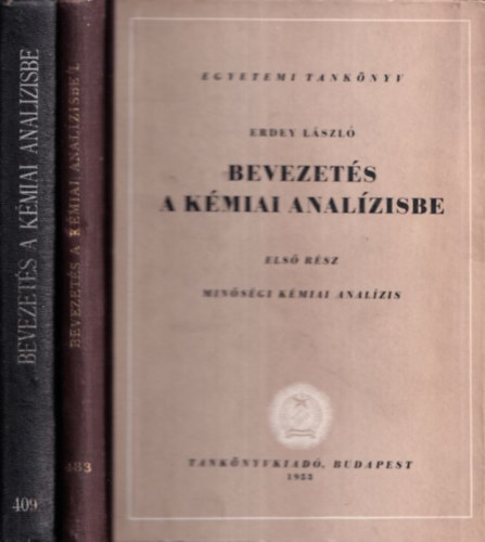 Bevezets a kmiai analzisbe I-II. (Minsgi kmiai analzis + Trfogatos analzis)
