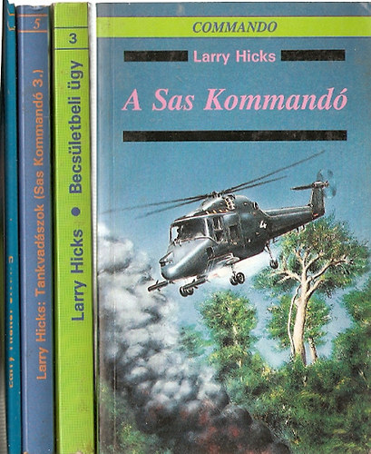 Sas kommand 1-4.: A Sas Kommand, Becsletbeli gy, Tankvadszok, Sivatagi tz
