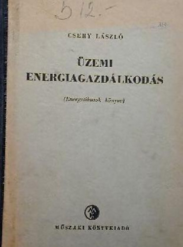 �zemi energiagazd�lkod�s