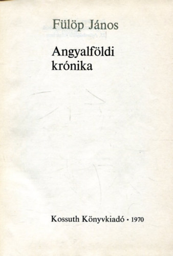 Angyalfldi krnika