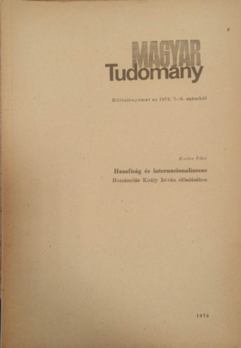Hazafis�g �s internacionalizmus (K�l�nlenyomat)