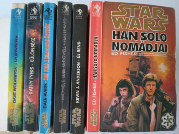 StarWars: Szkevnyek + Klnbke + Han Solo a birodalmi gynk + Fekete kard + j rend + Han Solo nomdjai