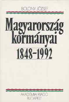 Magyarorszg kormnyai 1848-1992