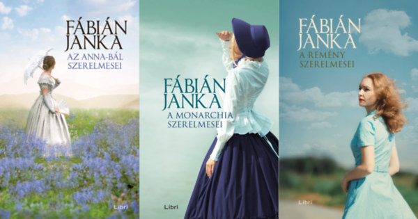 3 db F�bi�n Janka romantikus reg�ny Az Anna-b�l szerelmesei sorozatb�l: Az Anna-b�l szerelmesei  + A Monarchia szerelmesei  + A rem�ny szerelmesei (Az Anna-b�l szerelmesei sorozat 1., 3. �s 5. r�sze))