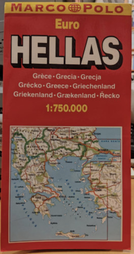 Euro Hellas 1:750.000 (Marco Polo)