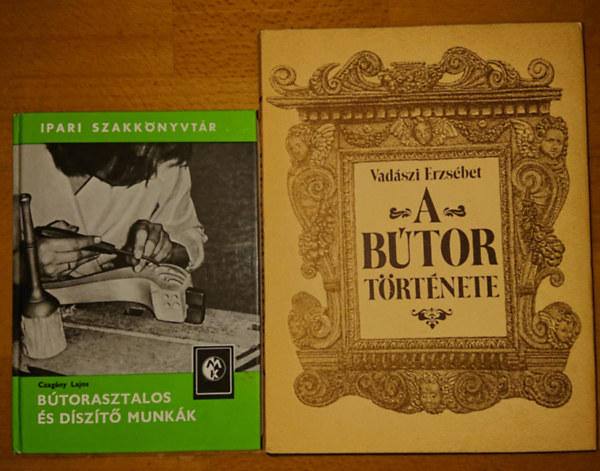Vadszi Erzsbet Czagny Lajos - 2 knyv a btorokrl: Btorasztalos s dszt munkk, A btor trtnete
