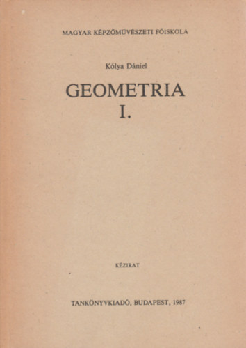 Geometria I.