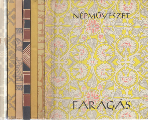 7 db. Népművészet (Faragás + Fonás + Fazekasság + Népi bútorok + Pásztorművészet + Szőttes + Népművészet a lakásban)
