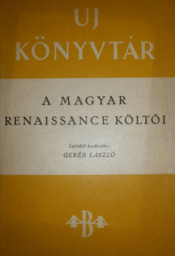 A magyar renaissance klti