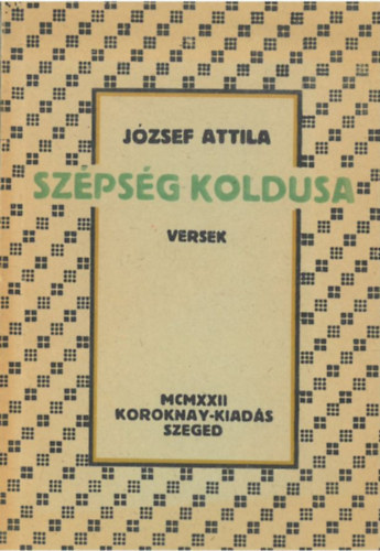 Jzsef Attila - Szpsg koldusa