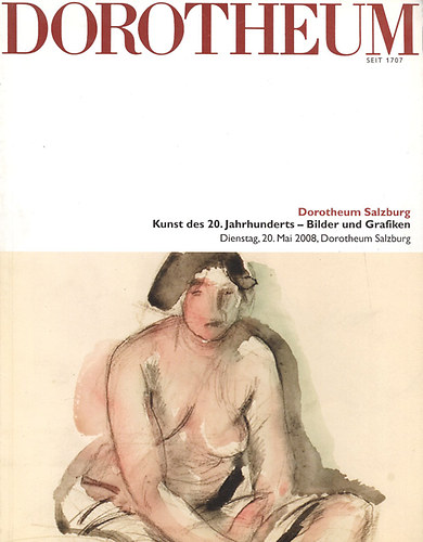 Dorotheum: Kunst des 20. Jahrhunderts - Bilder und Grafiken (20. Mai, 2008)