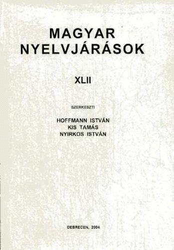 Magyar nyelvjrsok XLII