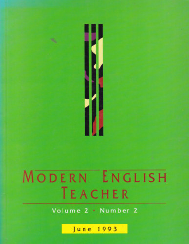 Modern English Teacher - Vo. 2. Num. 2. (Egynyelv angol nyelvknyv)