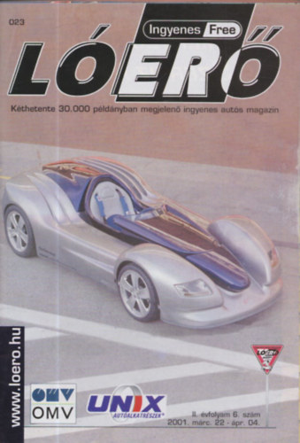 L�er� (Aut�s magazin): 2001/II. �vfolyam 6.,7.,11-20. (12 db. sz�rv�nysz�m, lapsz�monk�nt)