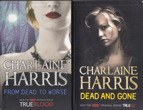 2 db. angol nyelv True Blood ktet (From dead to worse + Dead and gone)