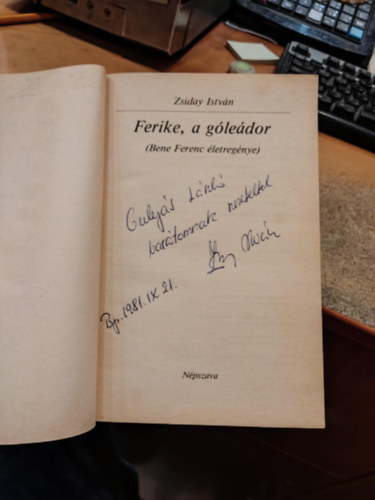 Ferike, a gledor (Bene Ferenc letregnye)