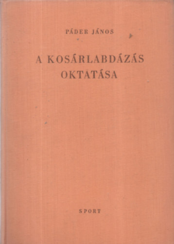 A kosrlabdzs oktatsa