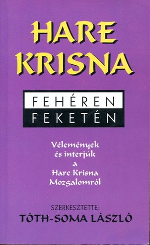 Hare Krisna fehren feketn