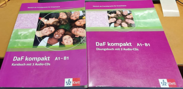 DaF kompakt A1-B1: bungsbuch + Kursbuch mit 5 Audio-CDs (Deutsch als Fremdsprache fr Erwachsene)(2 ktet + 5 CD)