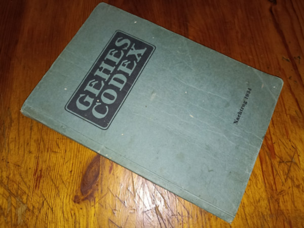 Tbb szerz - Gehes Codex