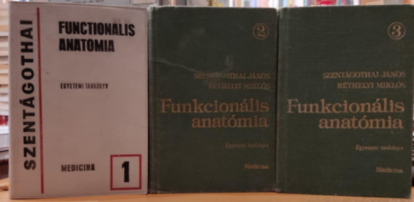 Functionalis anatomia I-III.