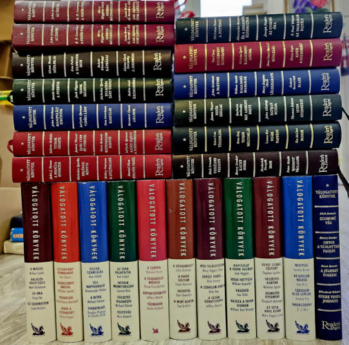 24db a Reader's Digest v�logatott k�nyvek sorozatb�l, K�NYVMENT� AJ�NLAT