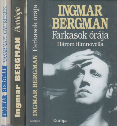 3 db. Bergman k�tet (Farkasok �r�ja + Filmtril�gia + Vas�rnapi gyerekek)
