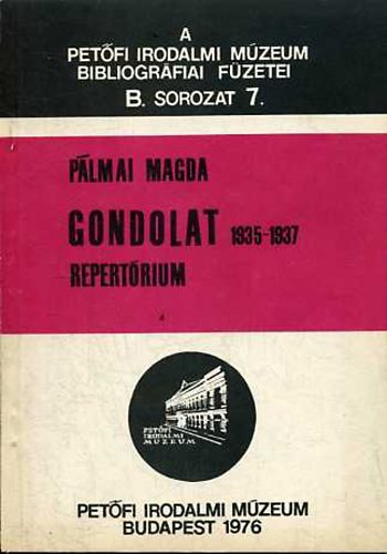 Gondolat 1935-1937 (repertrium)