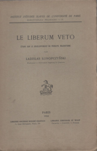 Le Liberum Veto