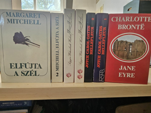Elf�jta a sz�l I-II+ Ferenc J�zsef szerelmei I-II+ Bellefleur I-II+ Jane Eyre