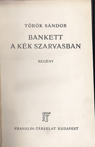 Bankett a kk szarvasban