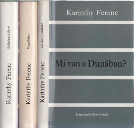 3db magyar irodalom - Magnliakert + Mi van a Dunban? + Gellrthegyi lmok