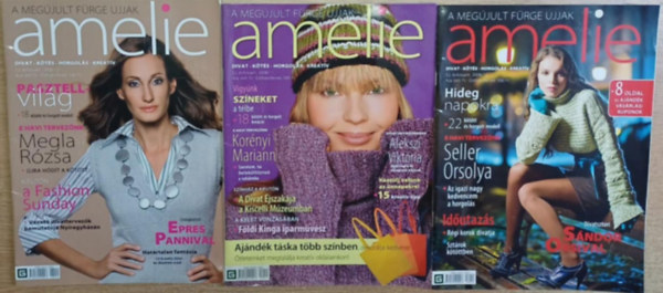 A megjult Frge Ujjak - Amelie (3 szm): 2008/10., 11., 12. szmok