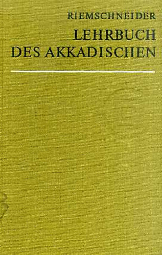 Lehrbuch des Akkadischen (akkd nyelvknyv)
