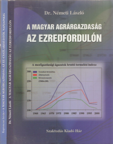 2 db A magyar agrrgazdasg knyv: Az EU-csatlakoztl napjainkig + Az ezredforduln