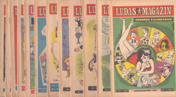 Ludas Magazin 1971/1-12. (teljes vfolyam, szmonknt)
