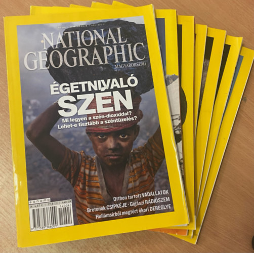 National Geographic Magyarorszg 2014. prilis, jnius, jlius, augusztus, szeptember, oktber, november (7 db. szrvnyszm)