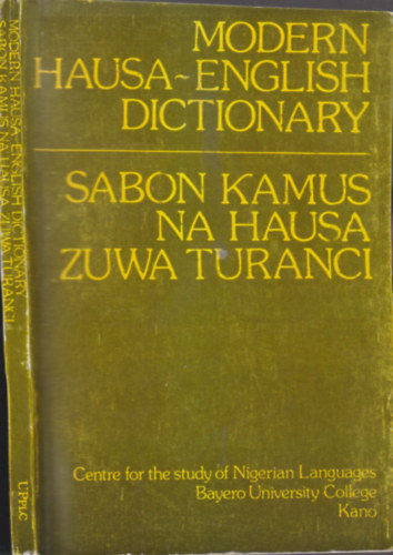 Roxana Ma Newman Paul Newman - Modern Hausa-English Dictionary