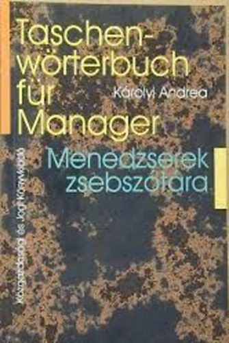 Menedzserek zsebsztra - Taschenwrterbuch fr manager