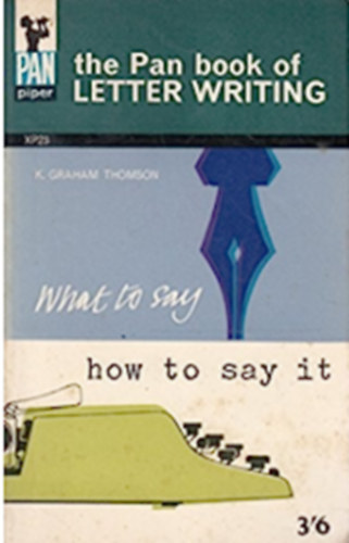 The Pan Book of Letter Writing
