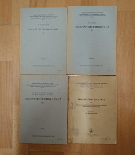 Hegeszt�stechnol�gia I-IV.