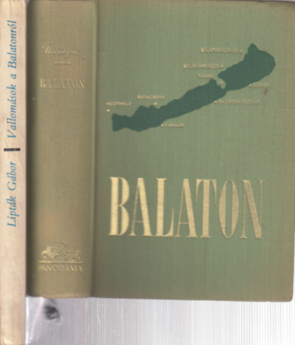 2 db. Balatonnal kapcsolatos ktet (Balaton tiknyv- trkpmellklettel + Vallomsok a Balatonrl)