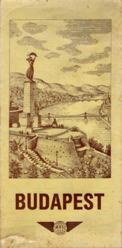 Budapest IBUSZ  trkp 1:100 000