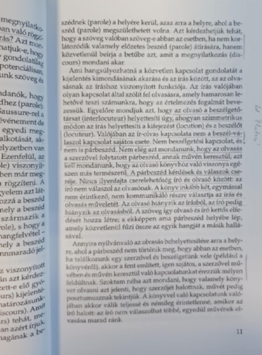 Paul Ricoeur - V�logatott irodalomelm�leti tanulm�nyok