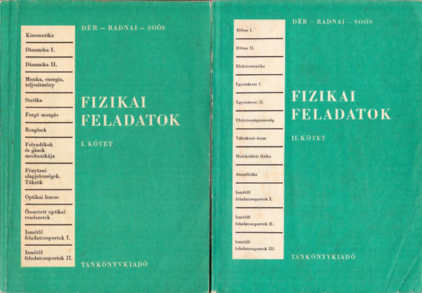 Fizikai feladatok I-II.